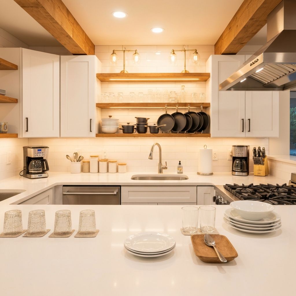 Fully Stocked Kitchen